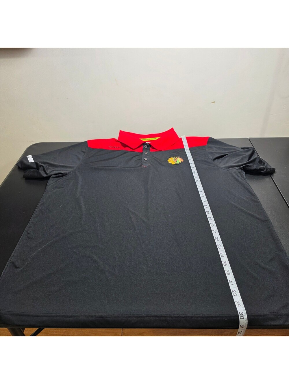 Reebok Chicago Blackhawks NHL Center Ice Polo Shirt SpeedWik